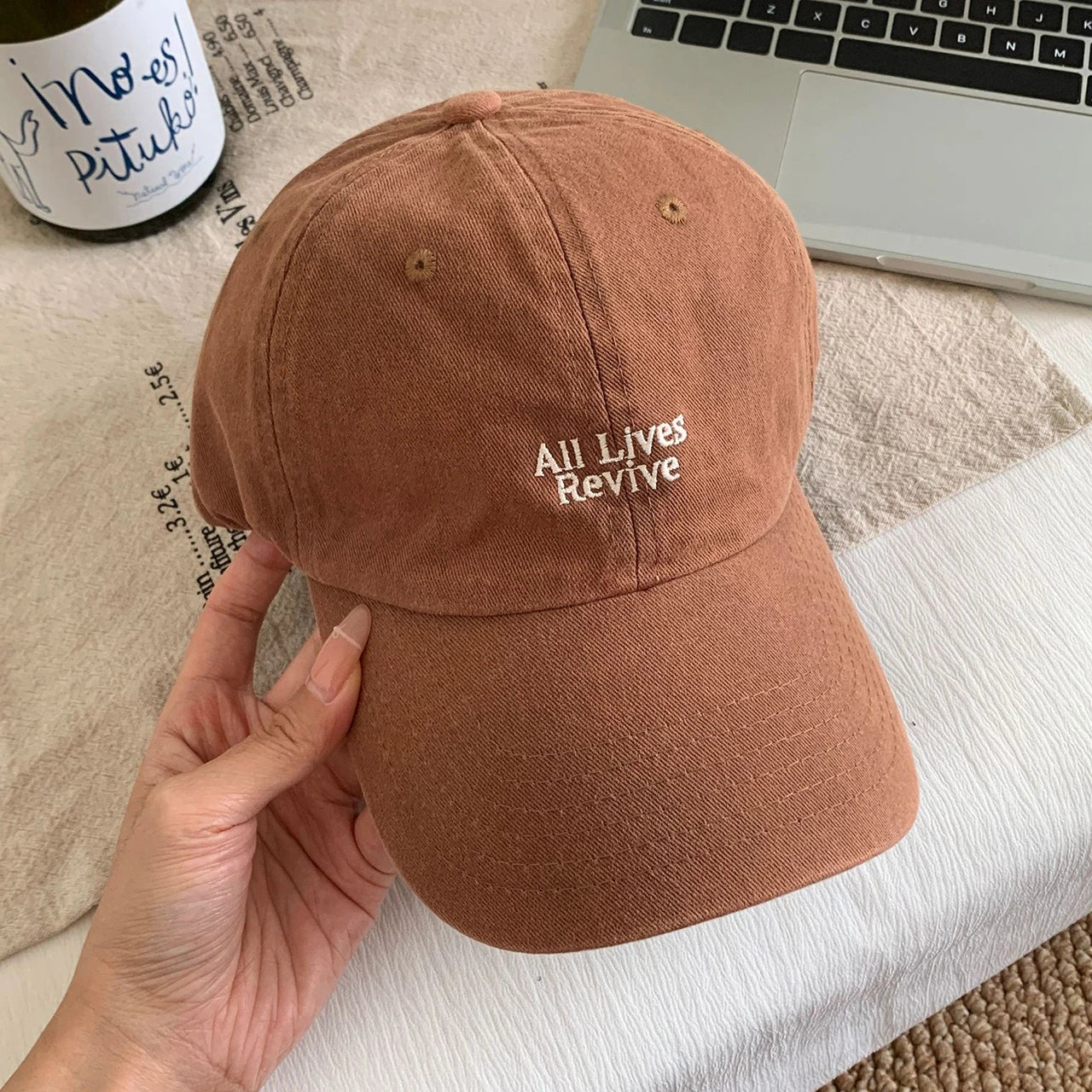  Women Embroidery Baseball Cap Summer Letter Cotton Duck Tongue Hat Outdoor Sunshade Girl Peaked Caps