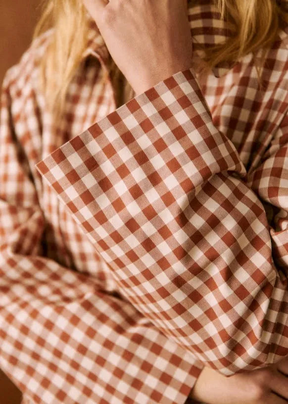 Women Red Plaid Long Trench Coat Casual Lapel Single Breasted Full Sleeve Windbreaker Jacket 2025 Autumn New Lady Streetwear